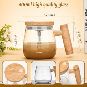 Electric Self Stirring Coffee Mug, 400ml